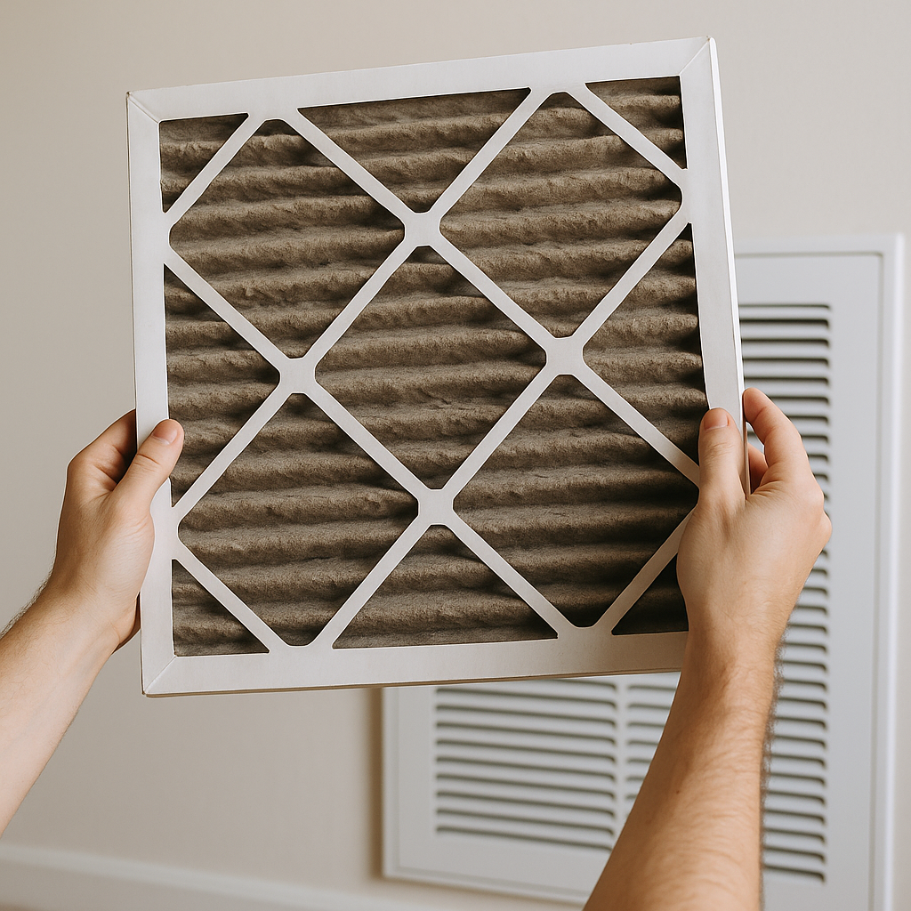 dirty ac filter