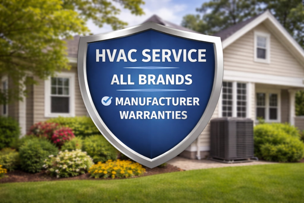 HVAC Service and Manufacturer Warranty